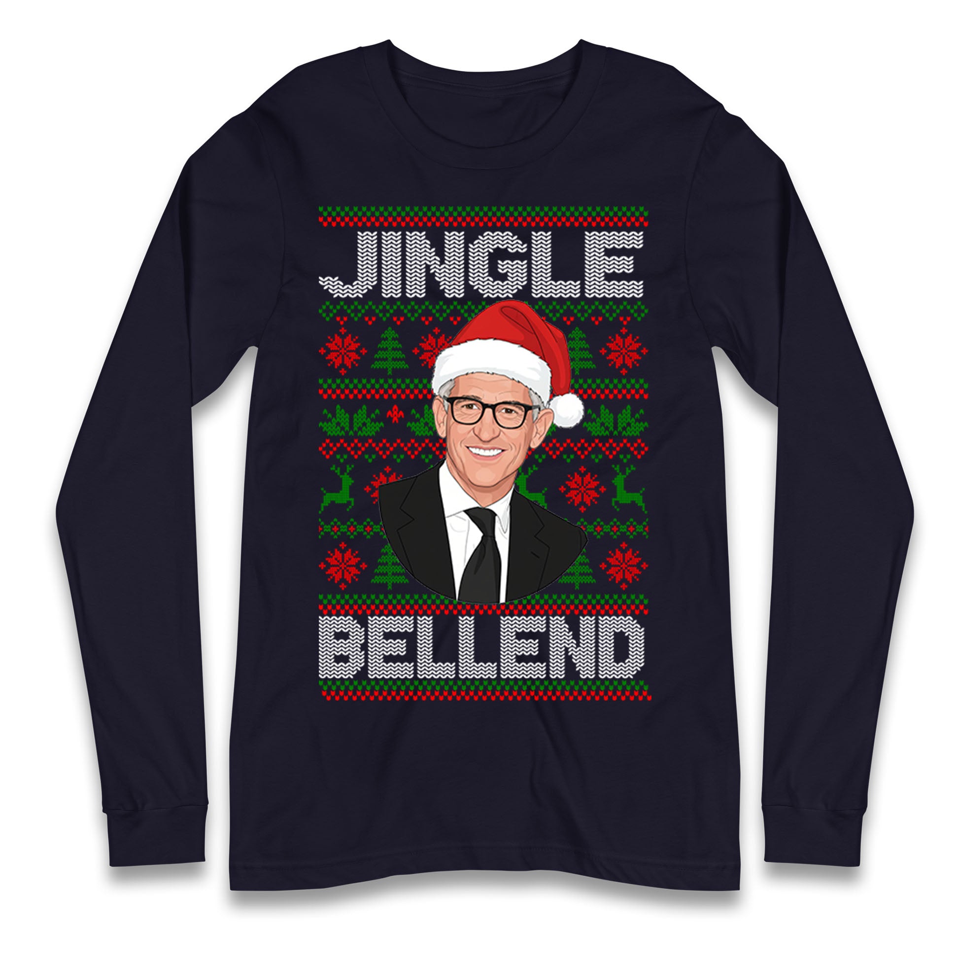 Gary Lineker Christmas Longsleeve T Shirt
