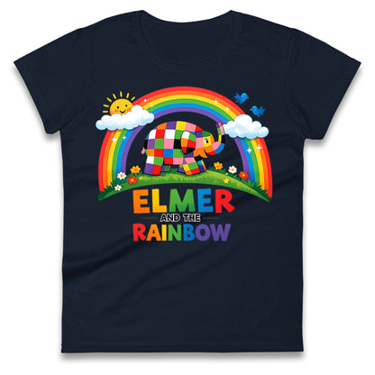 Elmer And The Rainbow Ladies T Shirt 