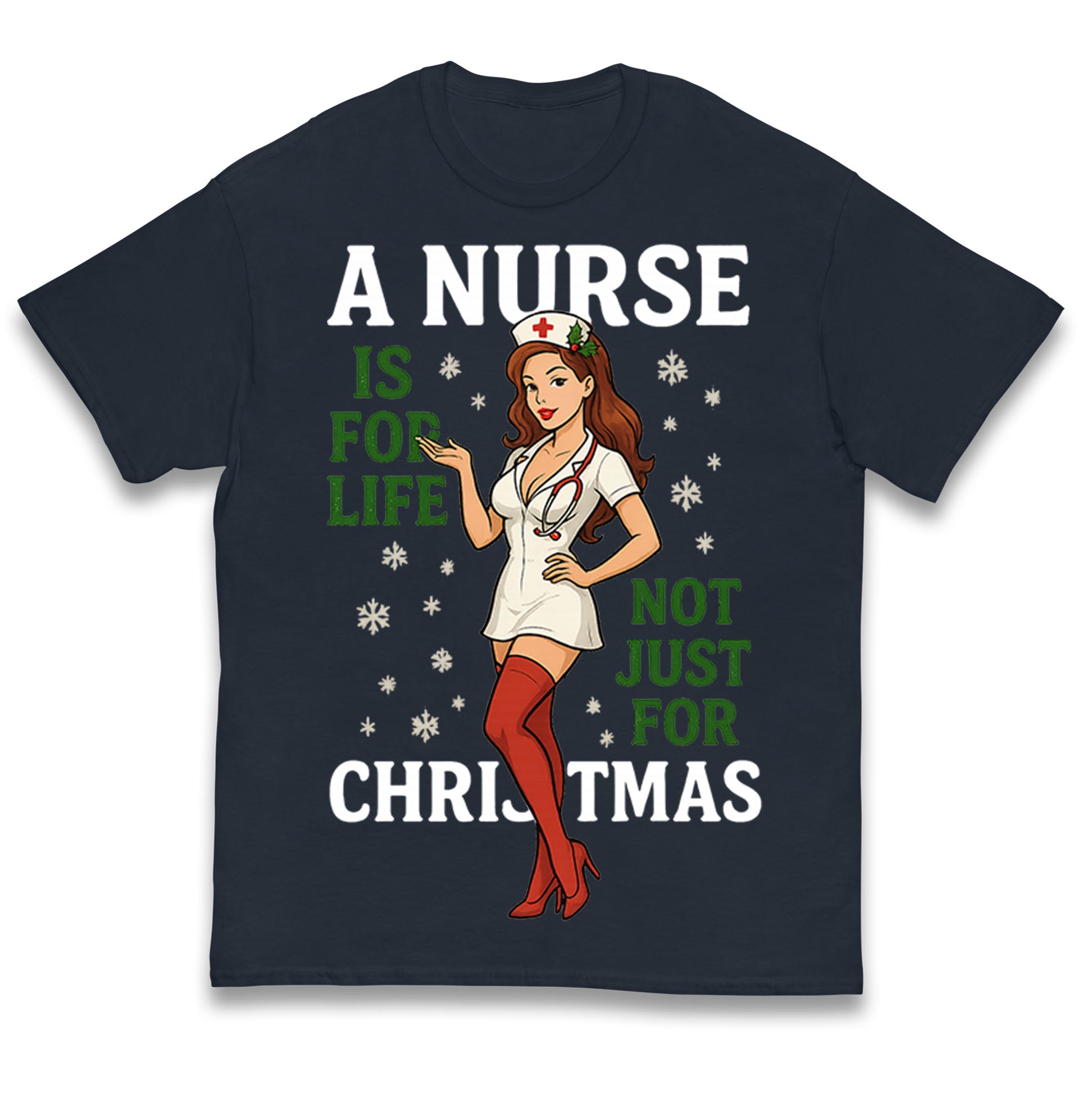 Nurse Christmas Kids T Shirt