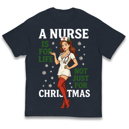 Nurse Christmas Kids T Shirt