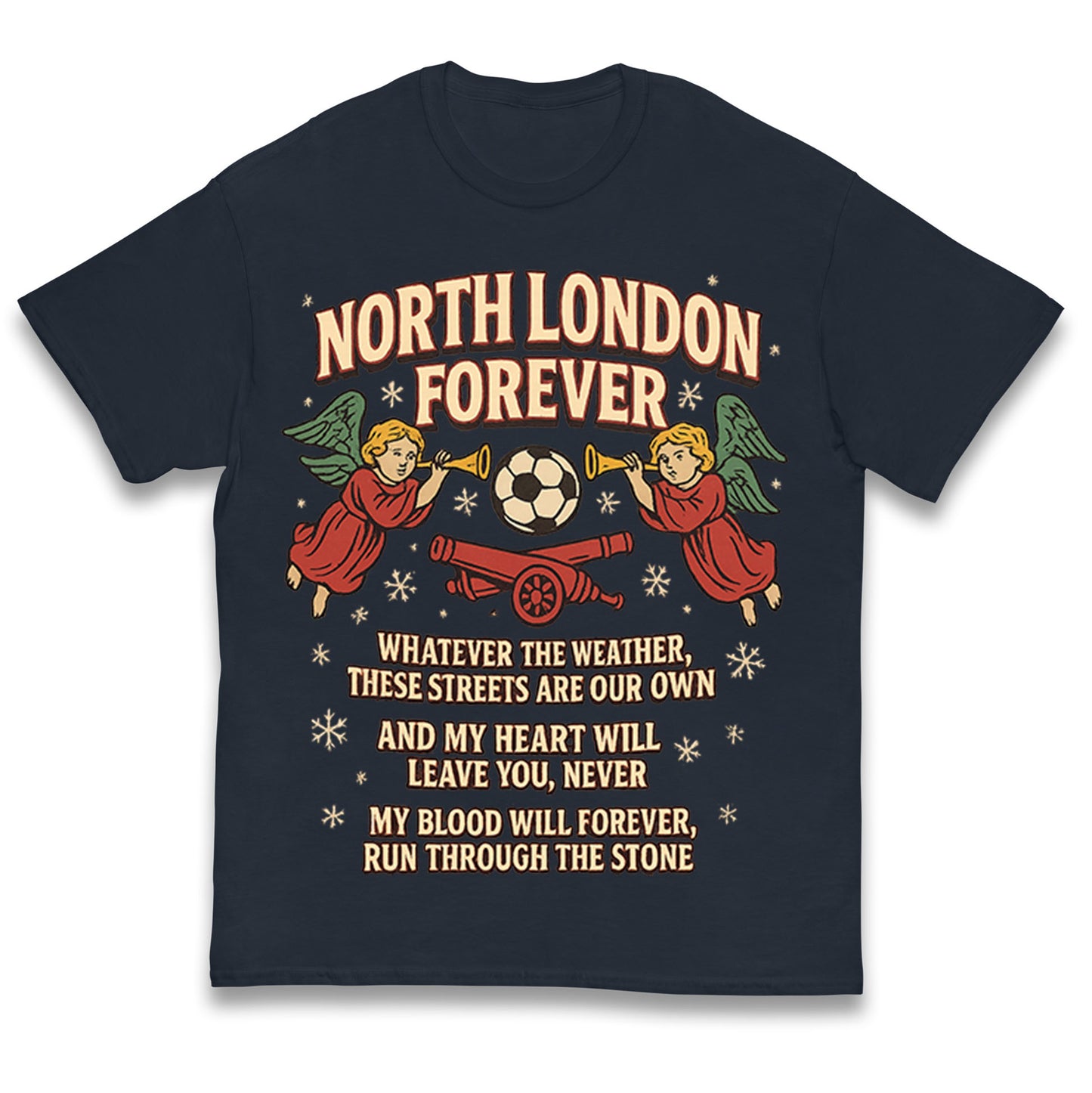 Arsenal Christmas Kids T Shirt