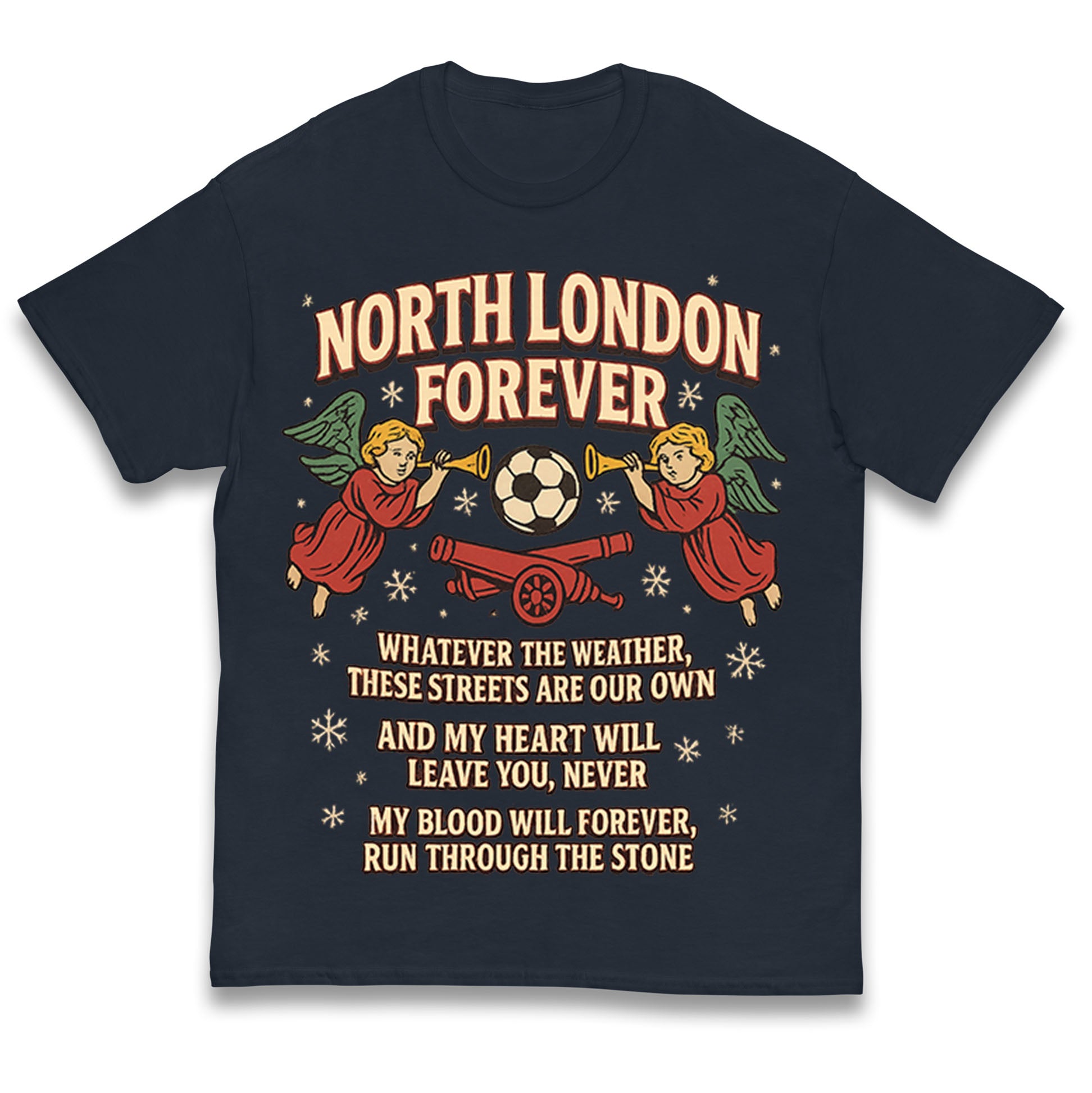 Arsenal Christmas Kids T Shirt