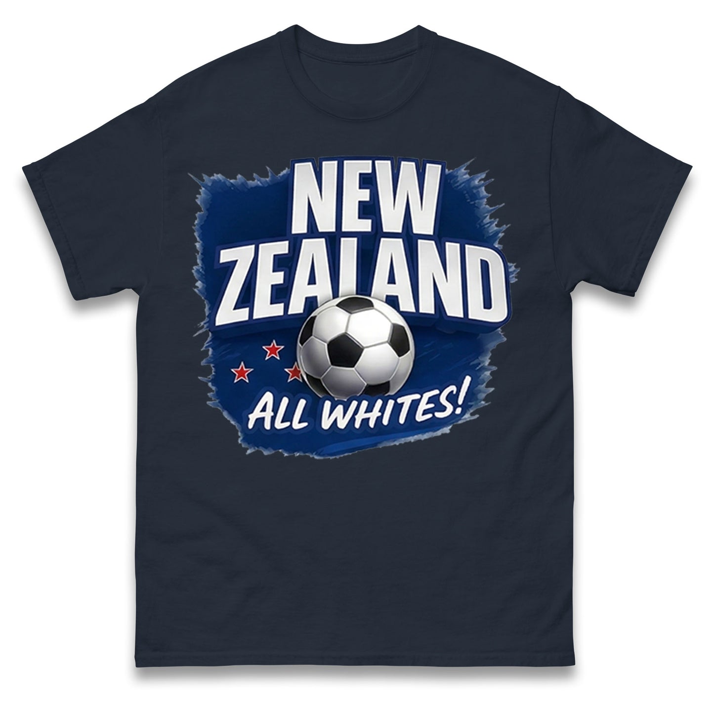 New Zealand Retro World Cup T Shirt 