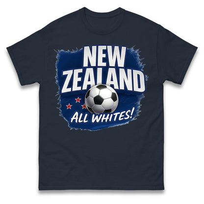 New Zealand Retro World Cup T Shirt 