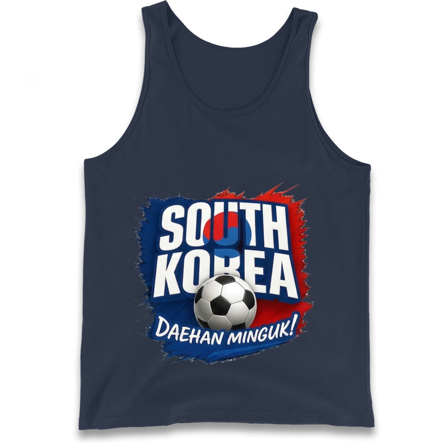 South Korea Football Tank Top