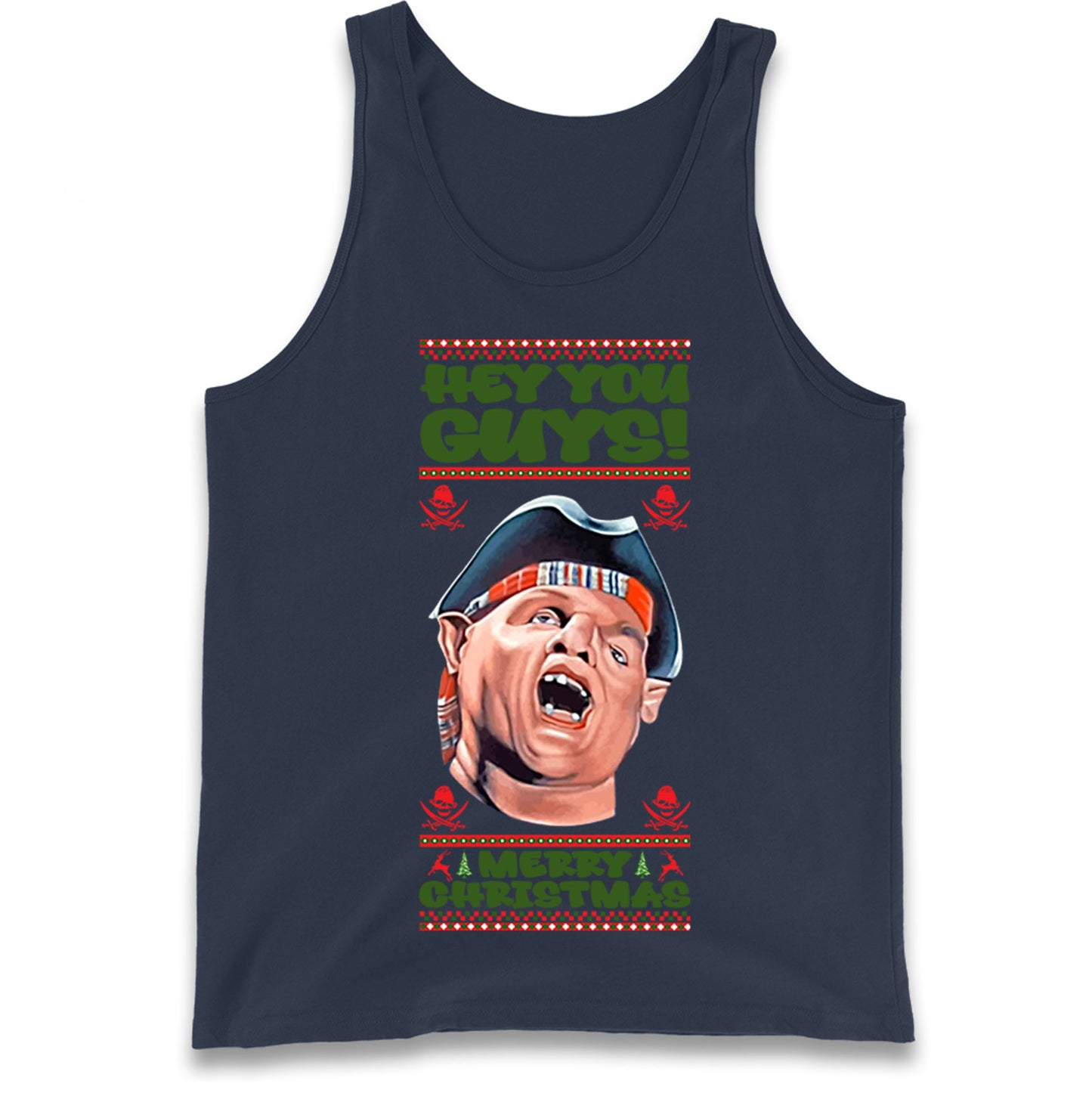 goonies sloth christmas tank top