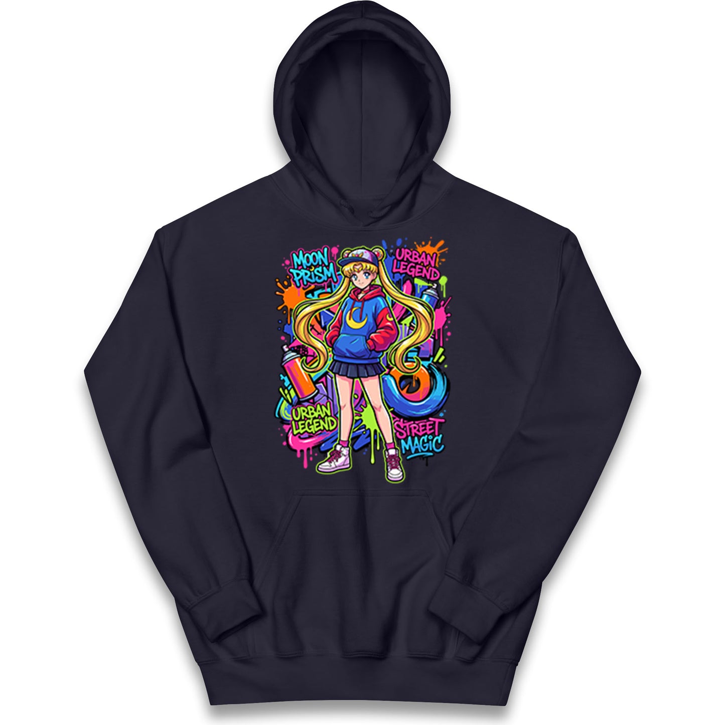 Moon Prism Power Kids Hoodie
