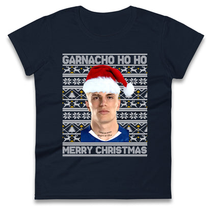 Garnacho Christmas Ladies T Shirt