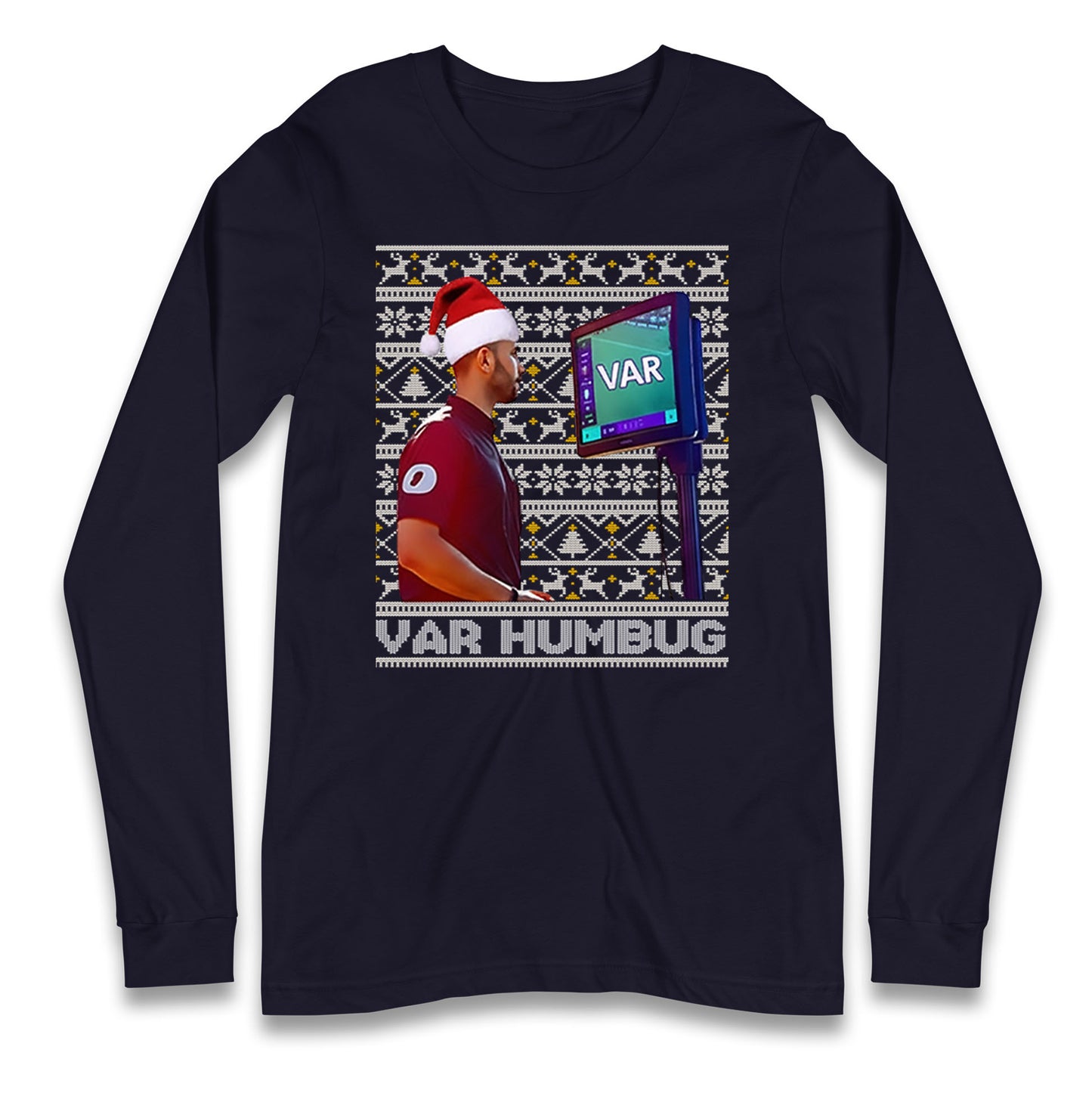 VAR Christmas Longsleeve T Shirt 