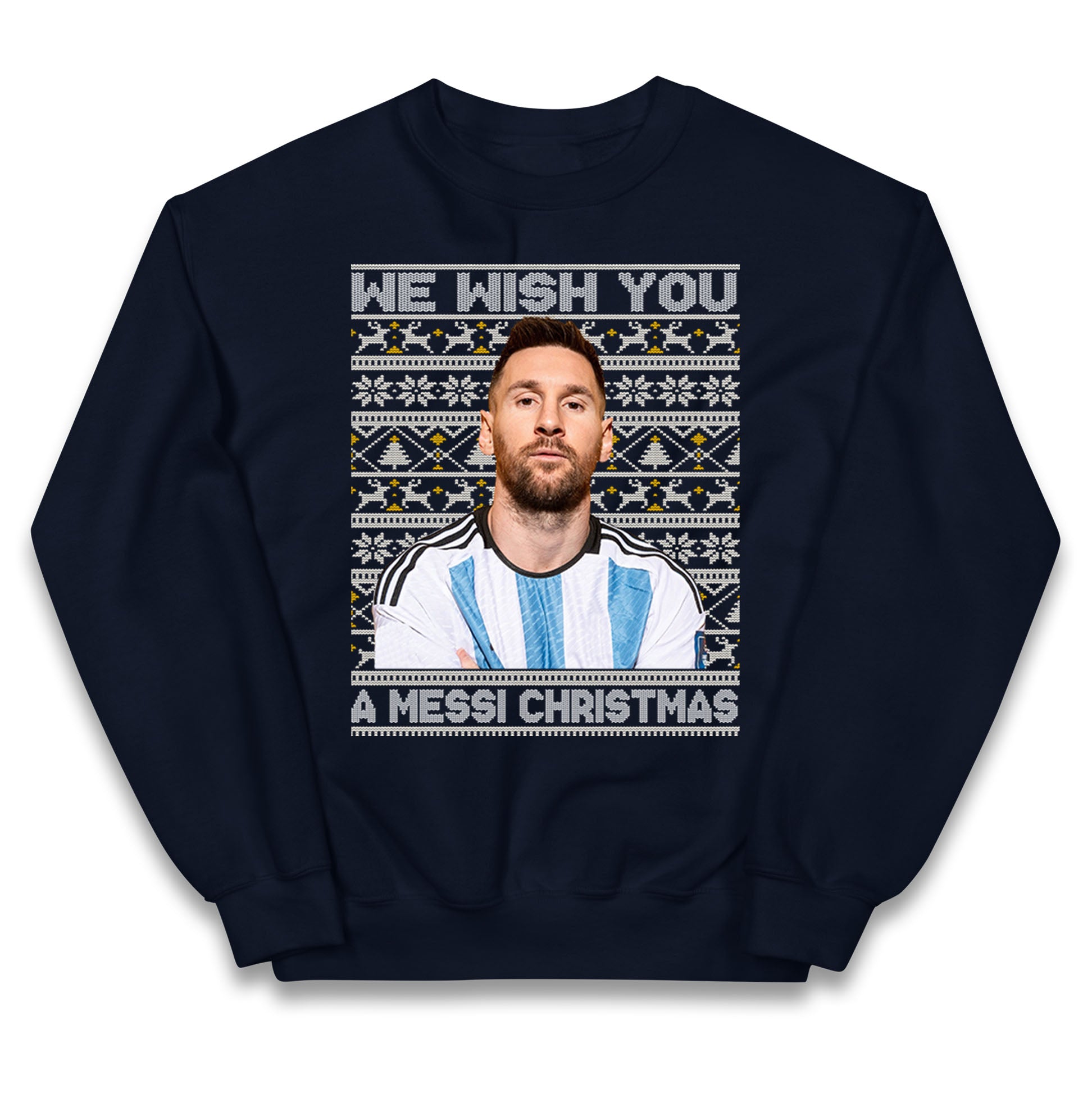 lionel messi christmas jumper