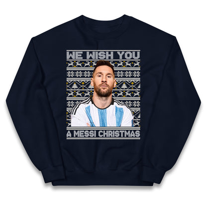 lionel messi christmas jumper