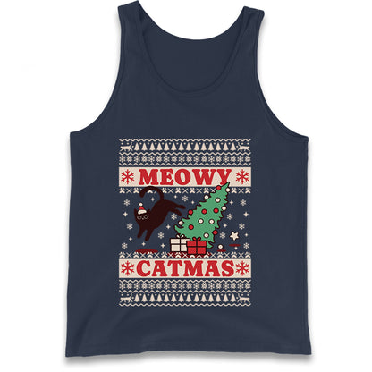 Christmas Cat Tank Top