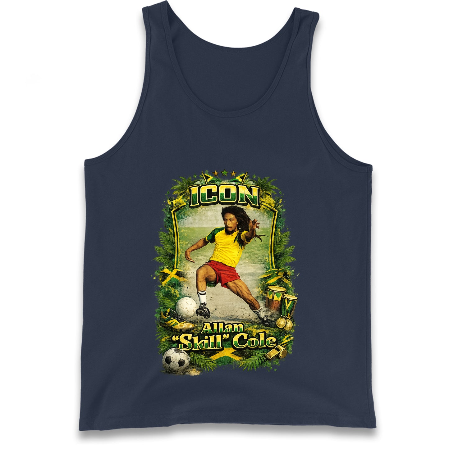 Jamaica Football Tank Top
