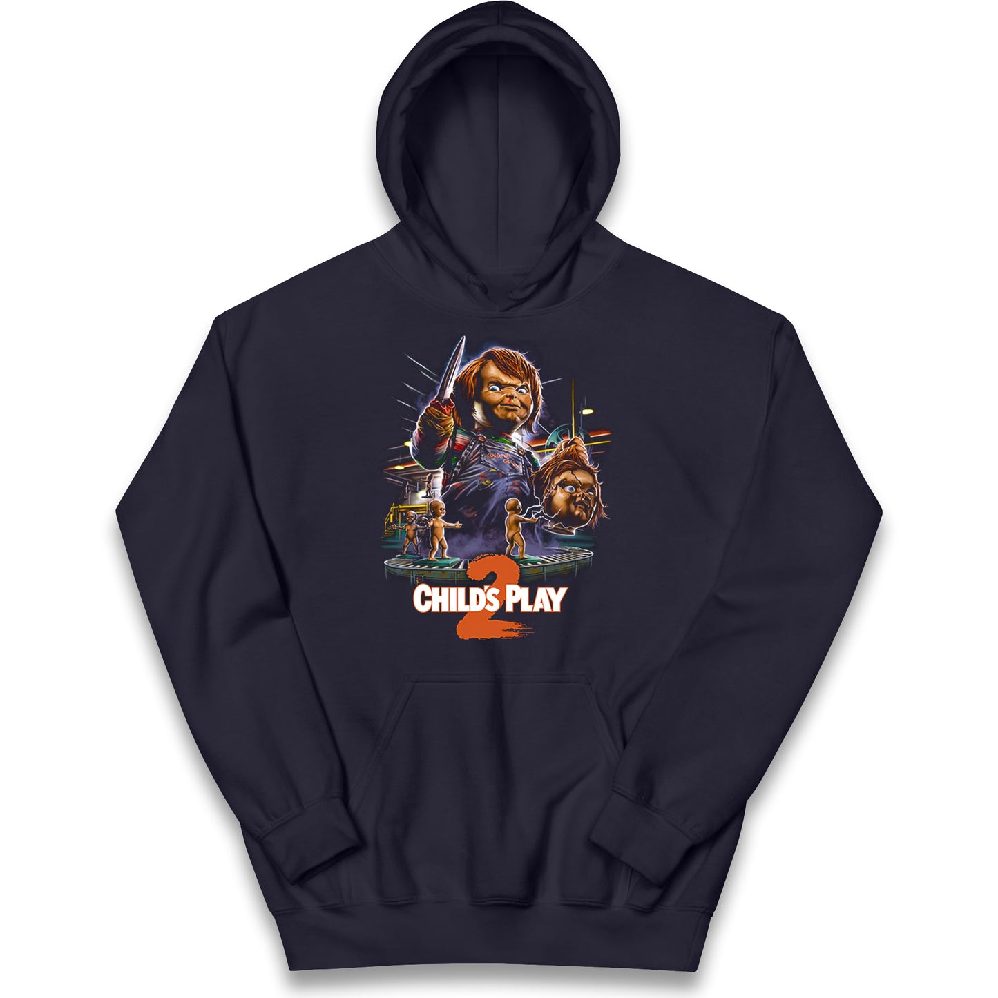 Childs Play 2 Movie Kids Hoodie