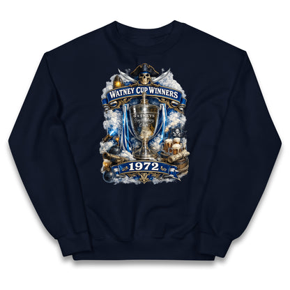 Retro Bristol Rovers Football Kids Jumper