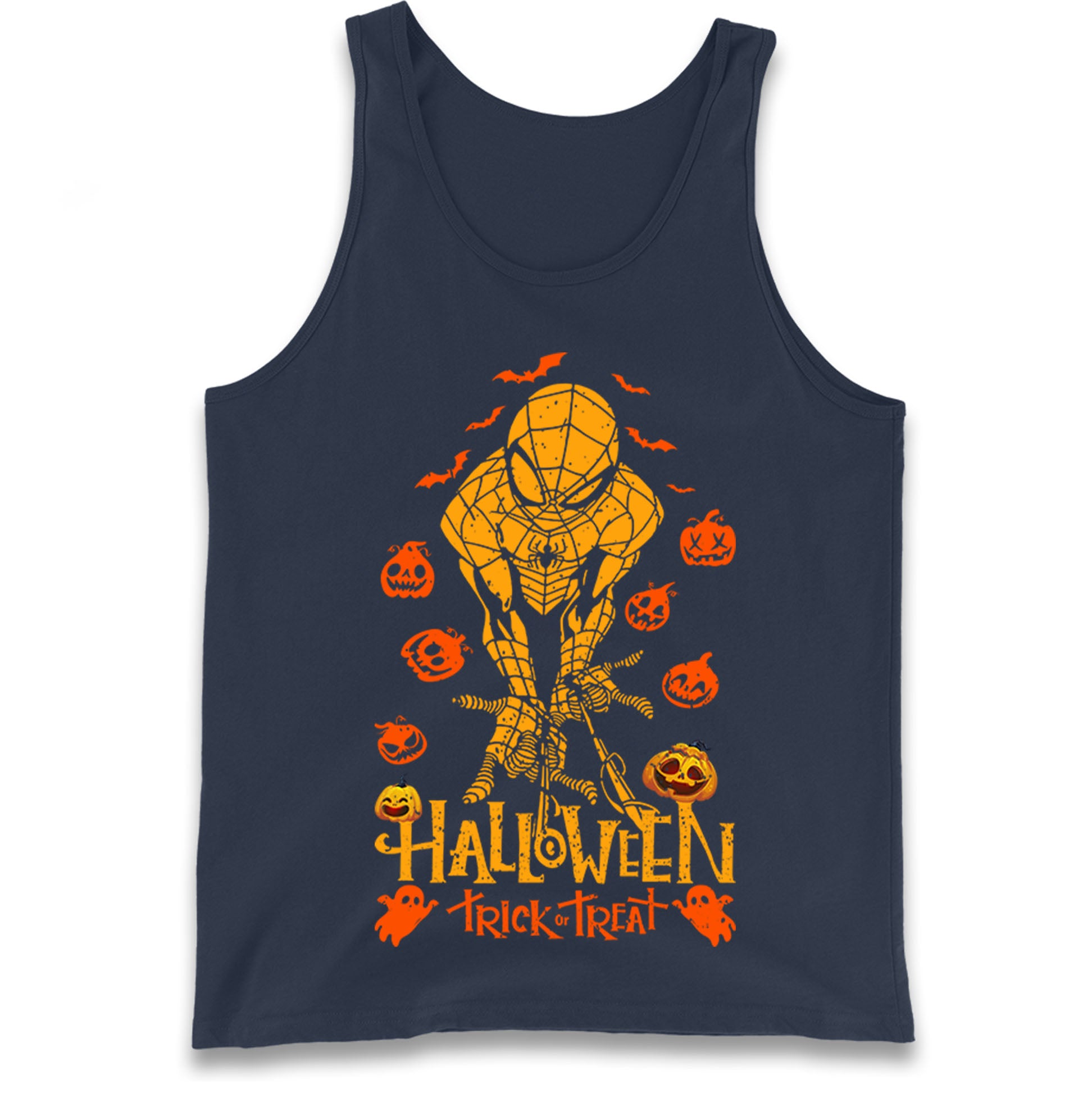 Spiderman Halloween Tank Top
