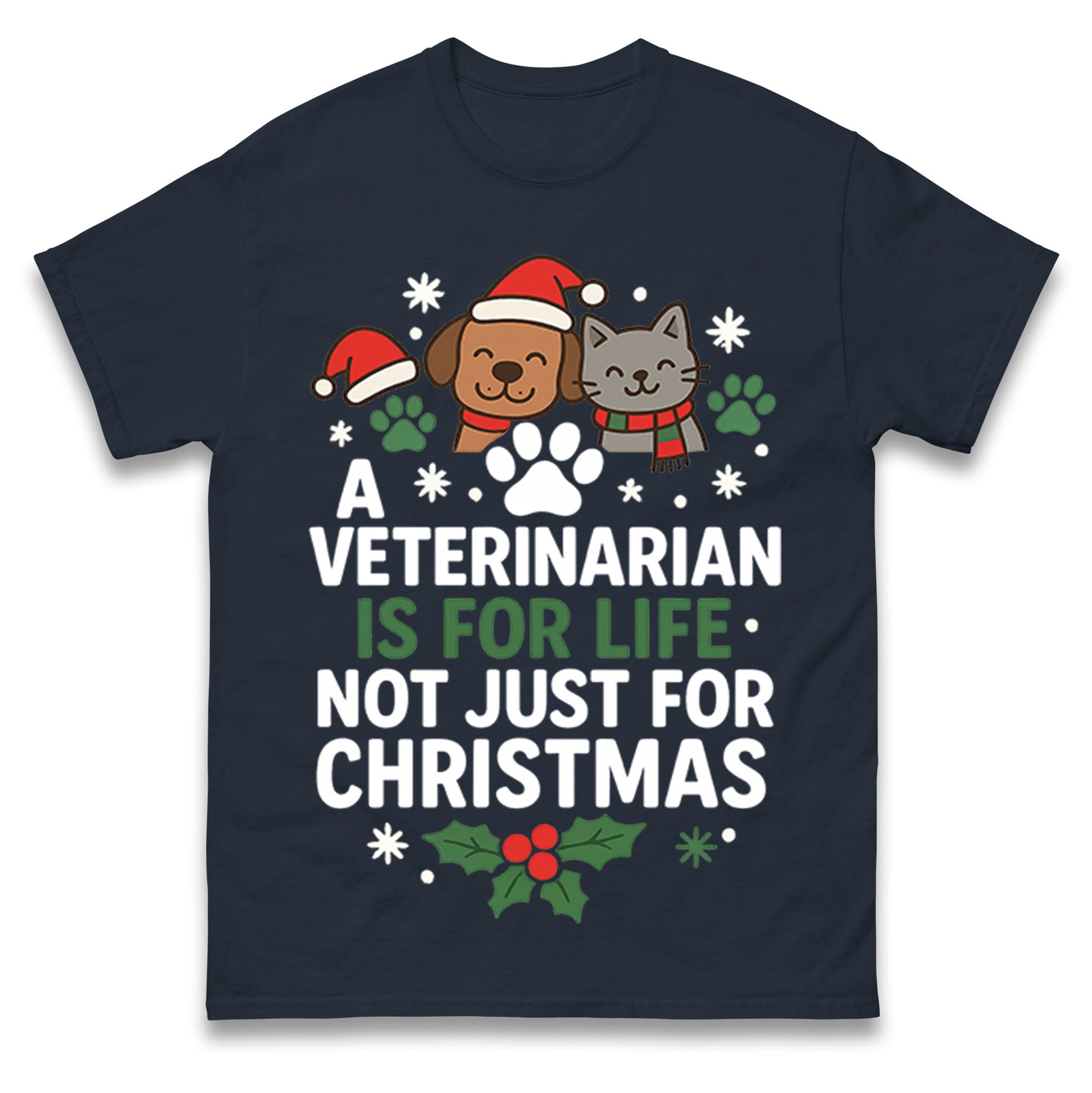Veterinarian Christmas T Shirt