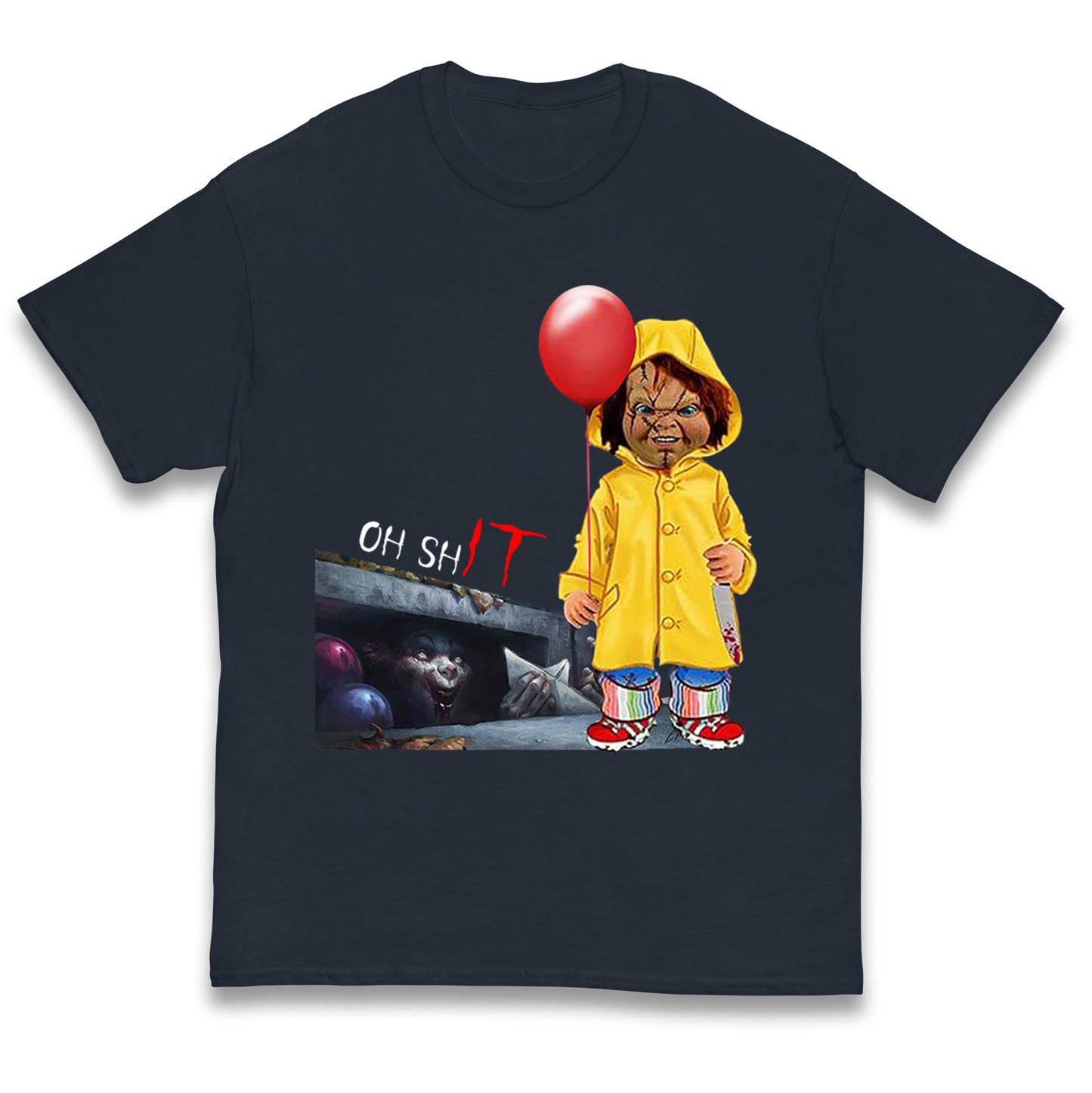 Chucky Doll Horror Halloween Kids T Shirt