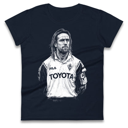 Gabriel Batistuta Ladies T Shirt