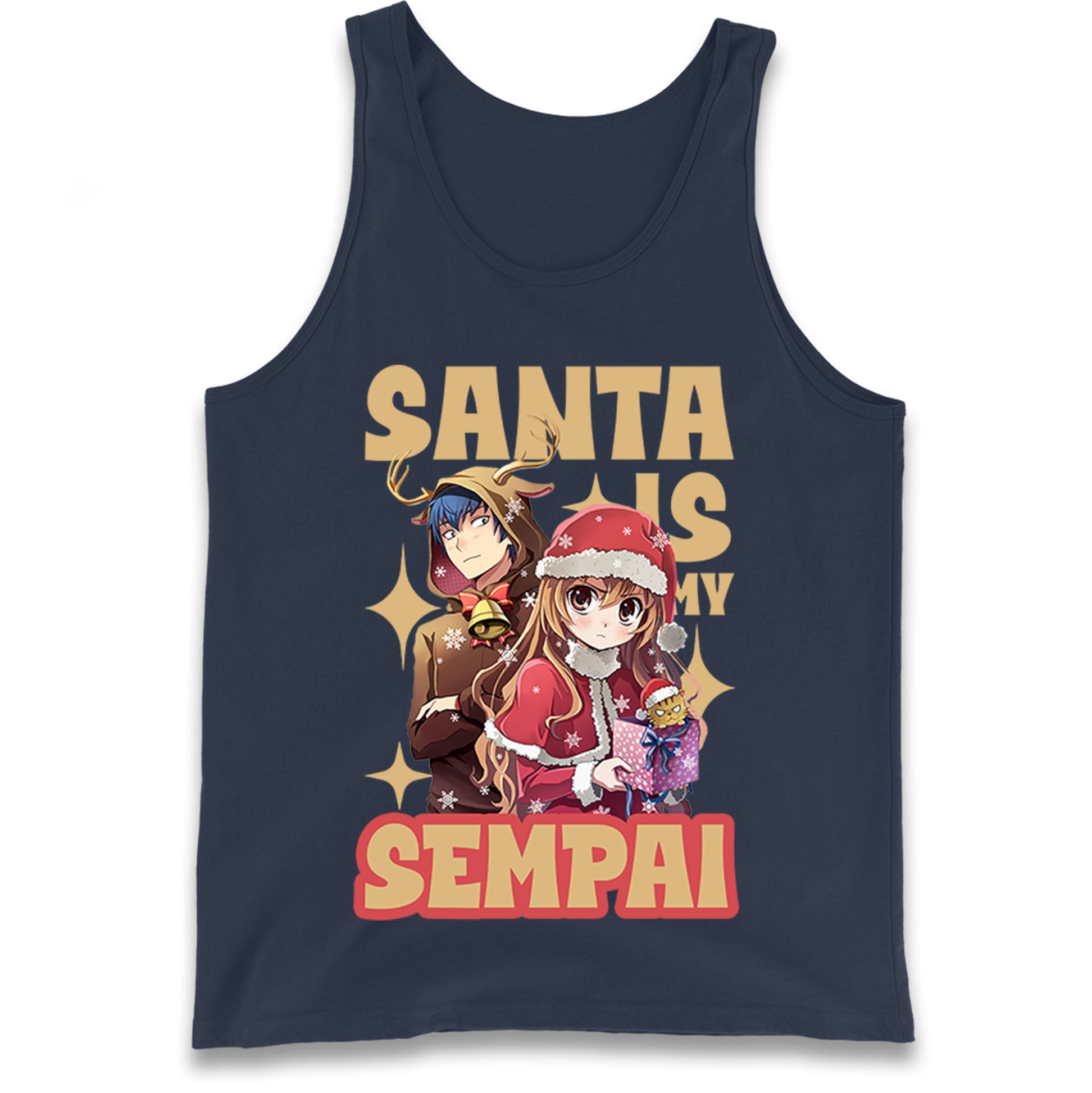 toradora anime christmas tank top