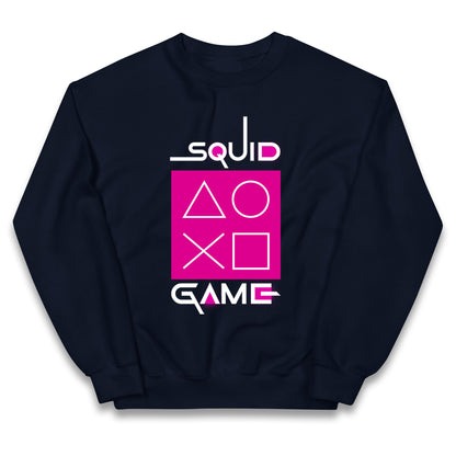 Squid Game Shapes kids Jumper