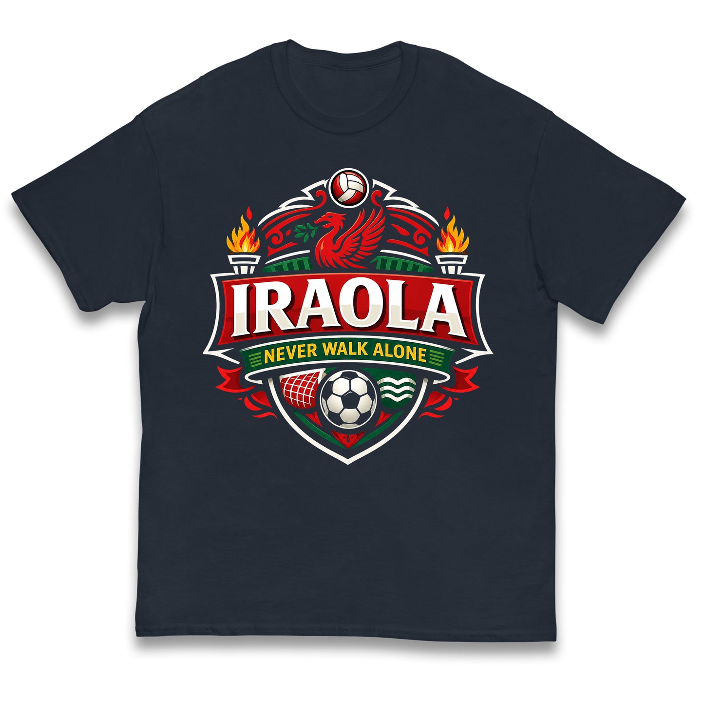 Andoni Iraola Never Walk Alone Kids T Shirt
