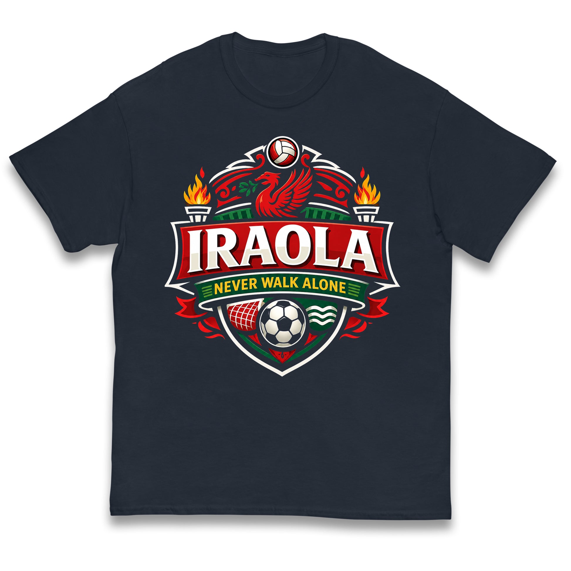 Andoni Iraola Never Walk Alone Kids T Shirt
