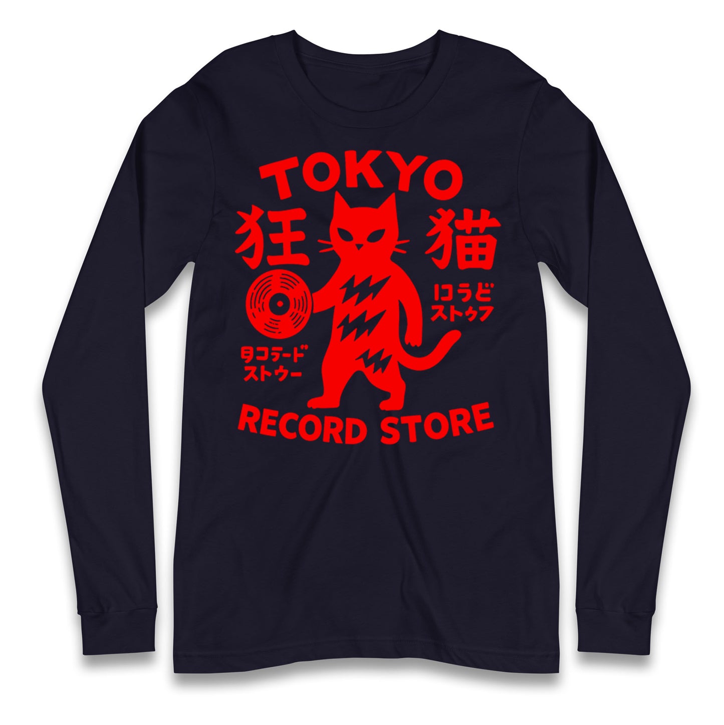 Tokyo Record Store Longsleeve T Shirt