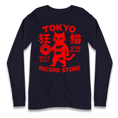 Tokyo Record Store Longsleeve T Shirt