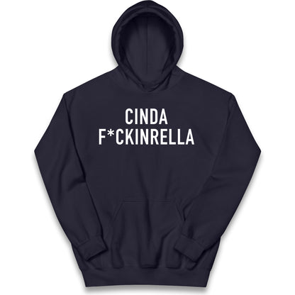 Cinder Fckinrella Kids Hoodie