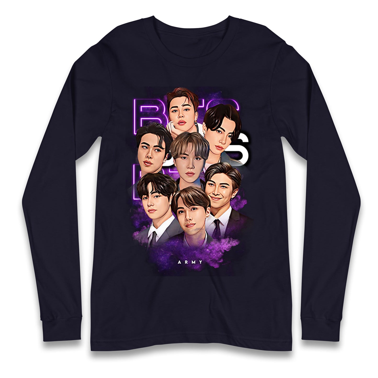 BTS K POP Longsleeve T Shirt