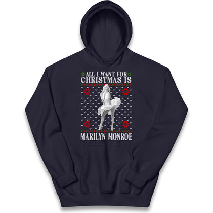 marilyn monroe christmas hoodie