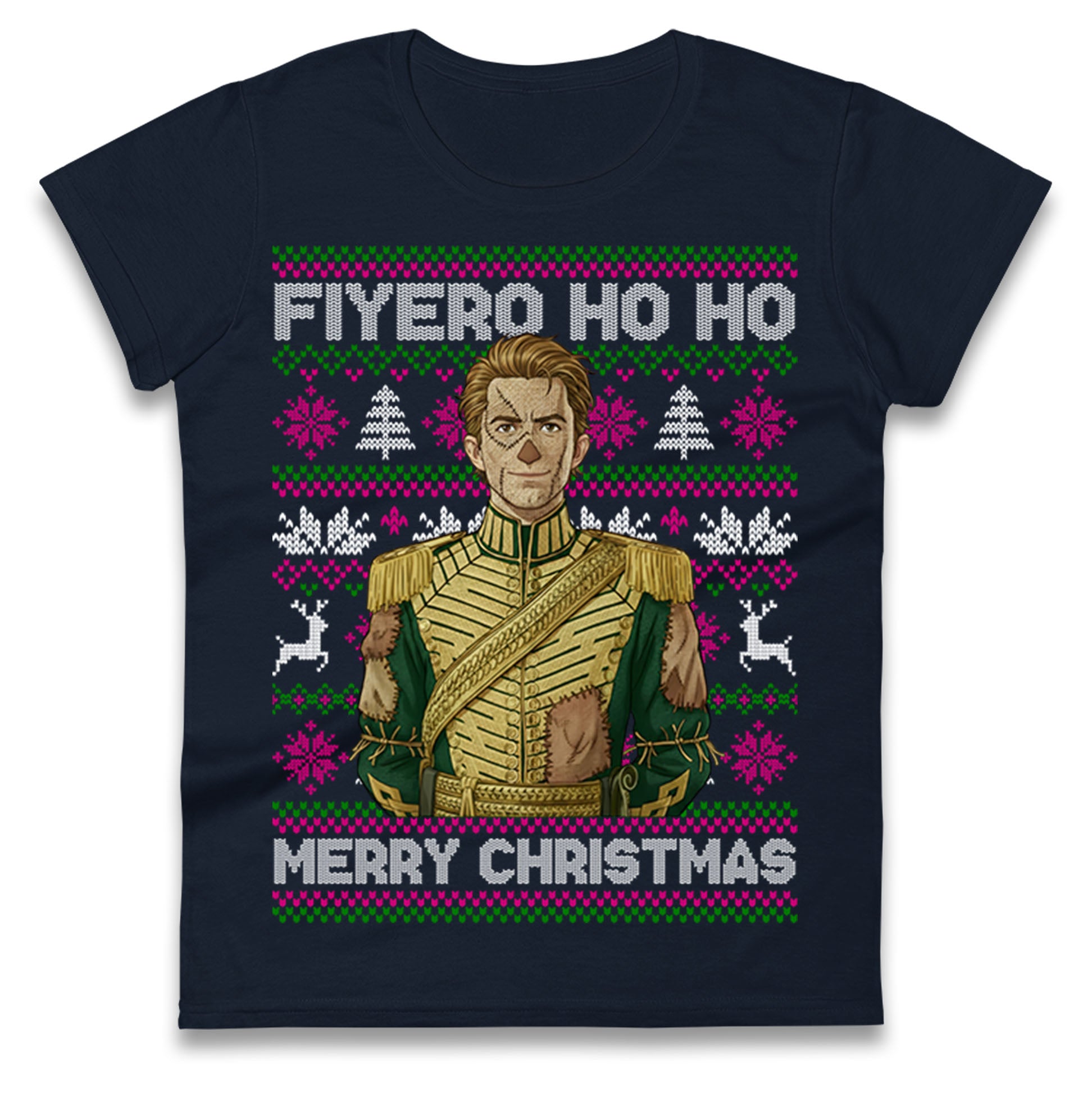 Prince Fiyero Wicked Christmas Ladies T Shirt