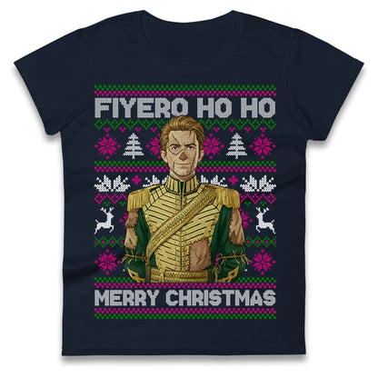 Prince Fiyero Wicked Christmas Ladies T Shirt