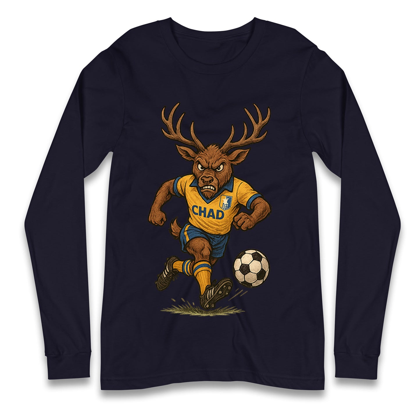 Vintage Mansfield Town Longsleeve T Shirt 