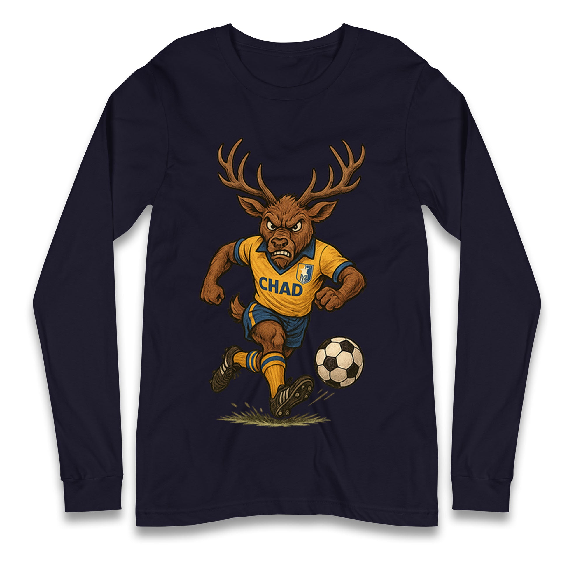 Vintage Mansfield Town Longsleeve T Shirt 