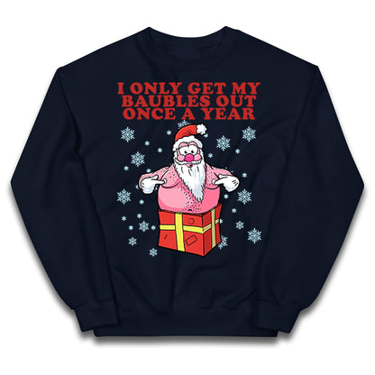 Fat Santa Christmas Funny Jumper