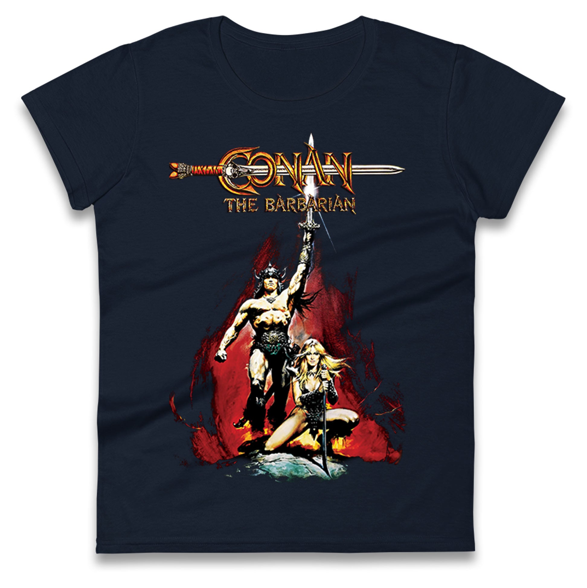 Conan The Barbarian Ladies T Shirt