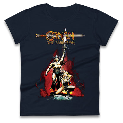Conan The Barbarian Ladies T Shirt