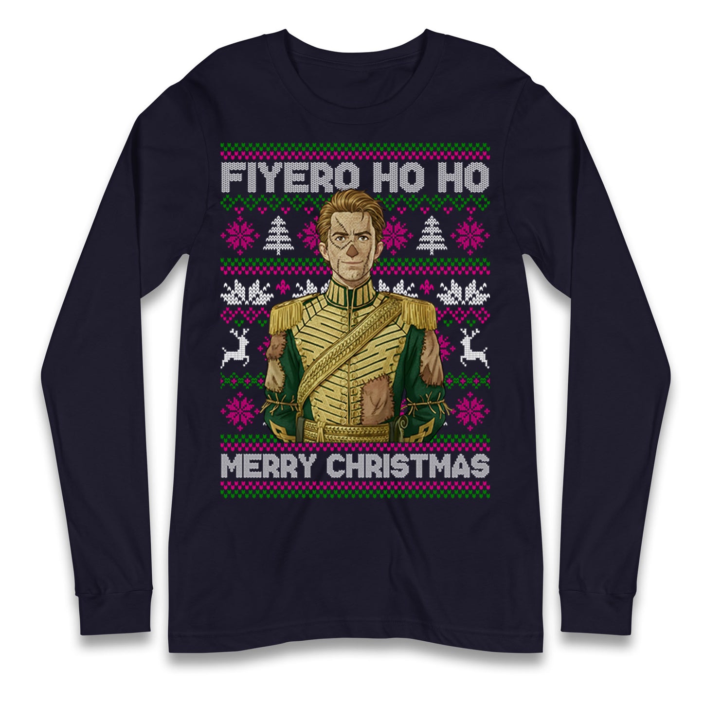 Prince Fiyero Wicked Christmas Longsleeve T Shirt