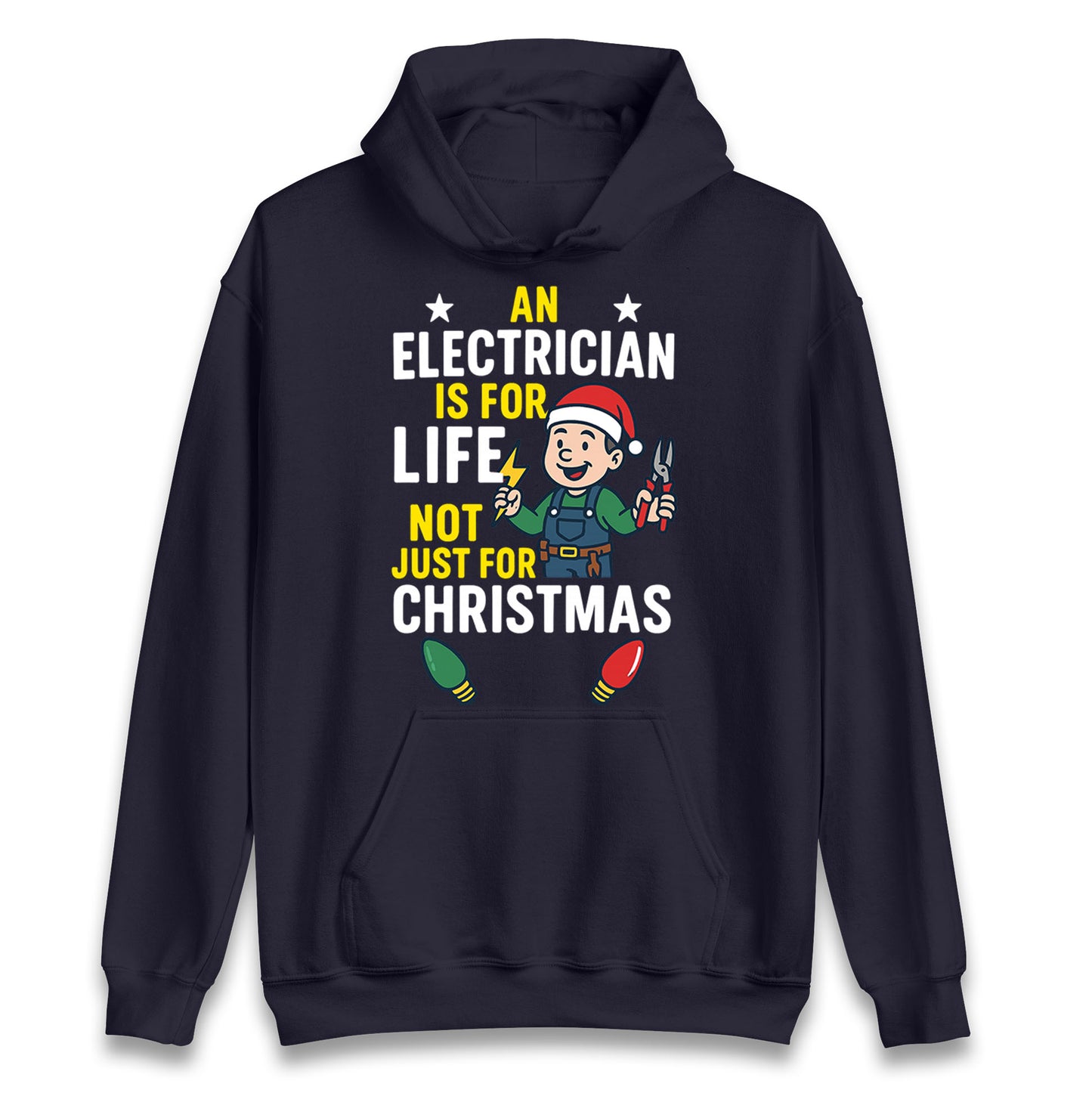 Electrician Christmas Hoodie