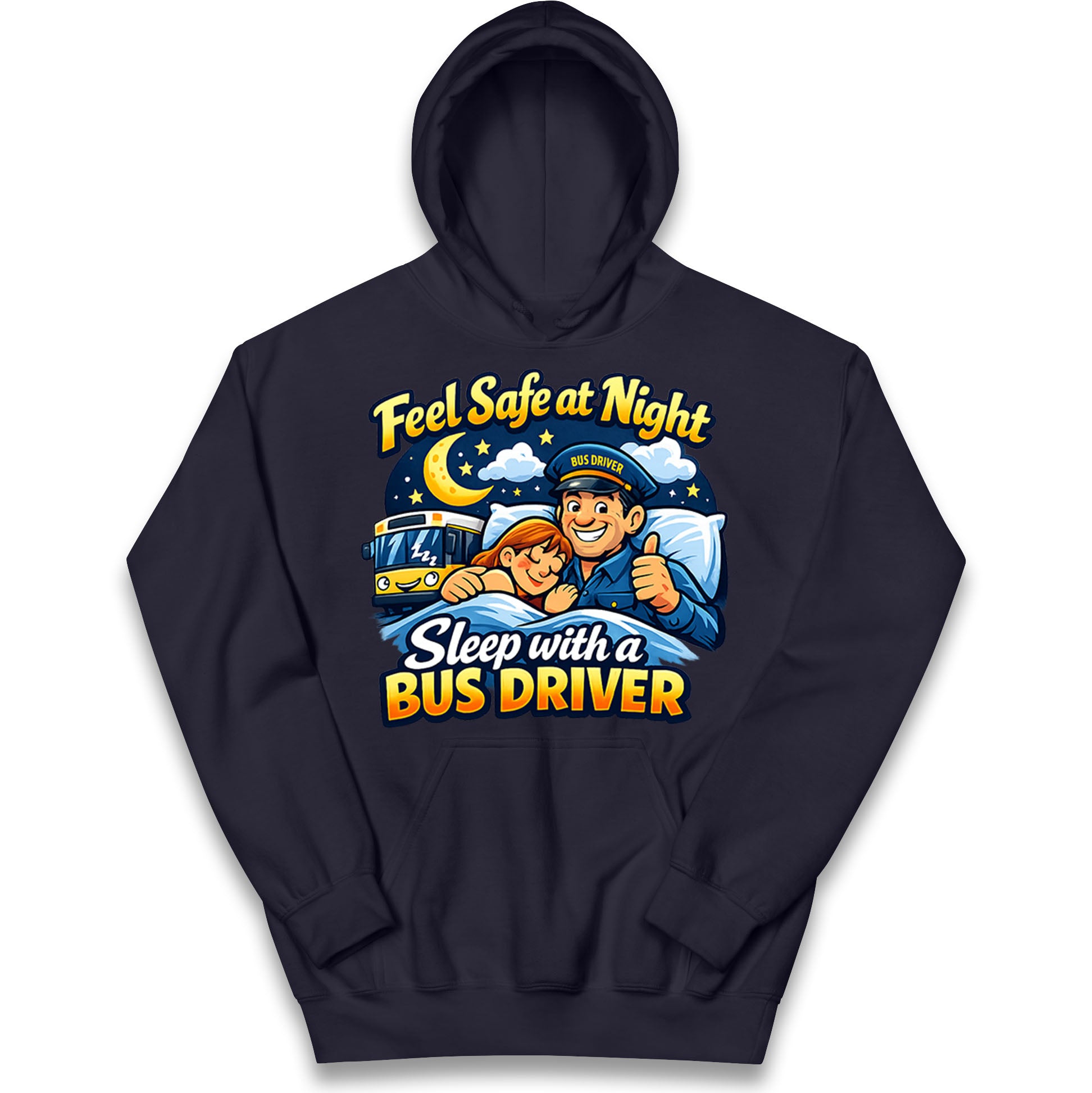 Bus Driver Job Title Kids Hoodie