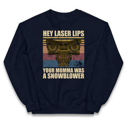 Hey Laser Lips Kids Jumper