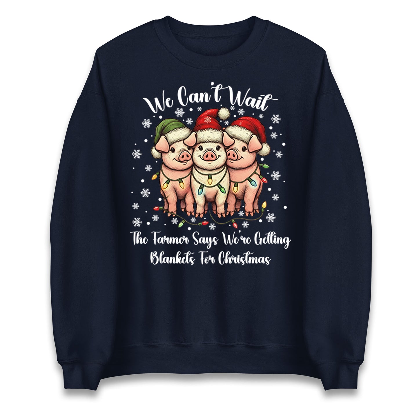 Three Pigs Christmas Jumper