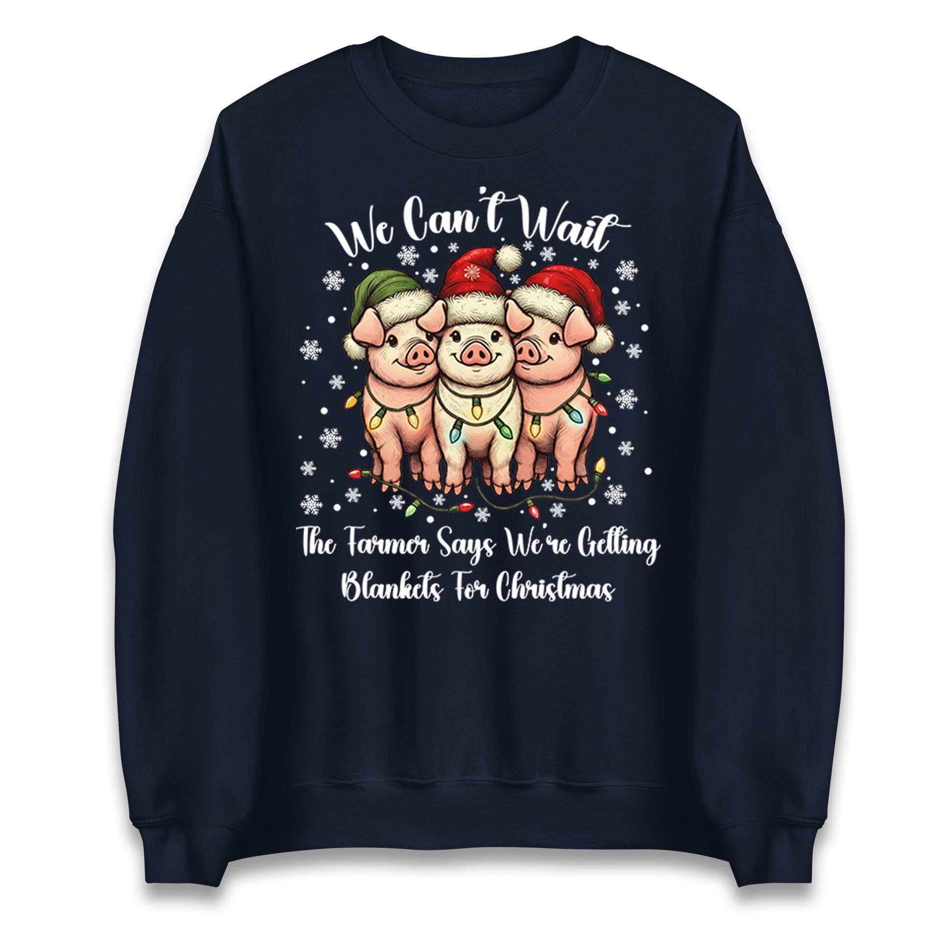 Three Pigs Christmas Jumper
