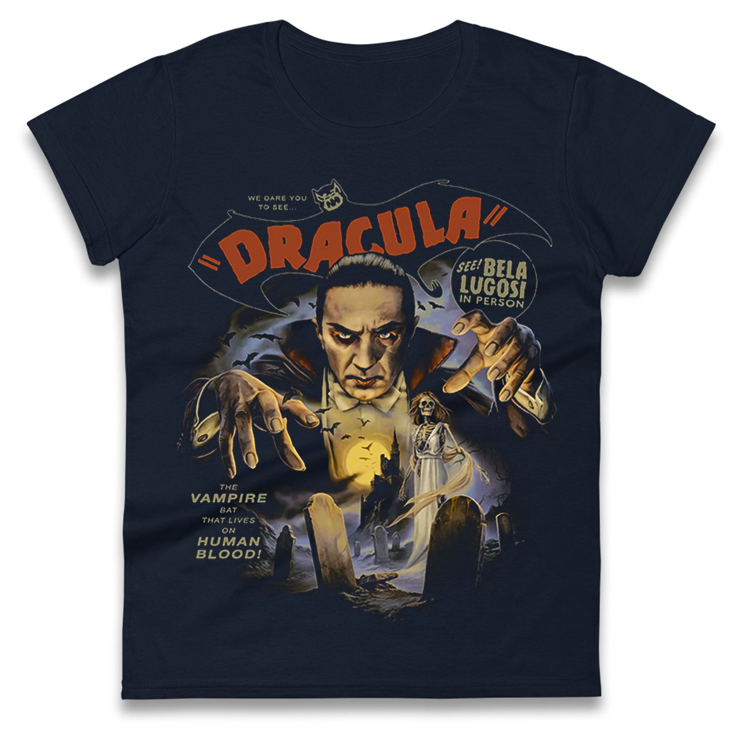 Bela Lugosi Ladies T Shirt 