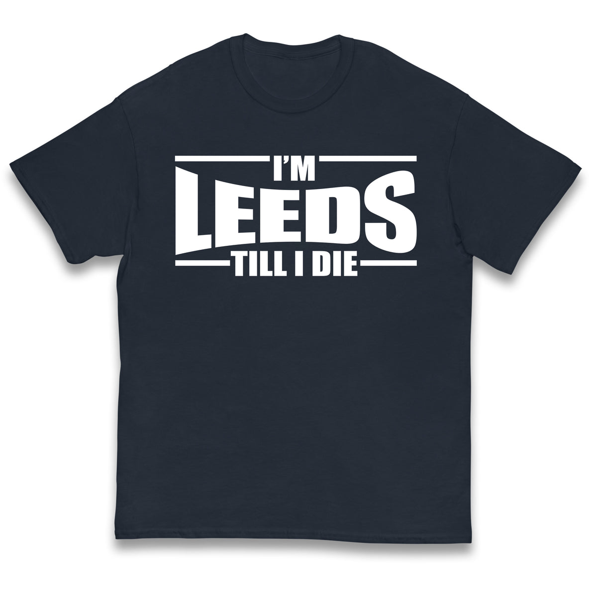 Leeds Till I Die Football Kids T Shirt