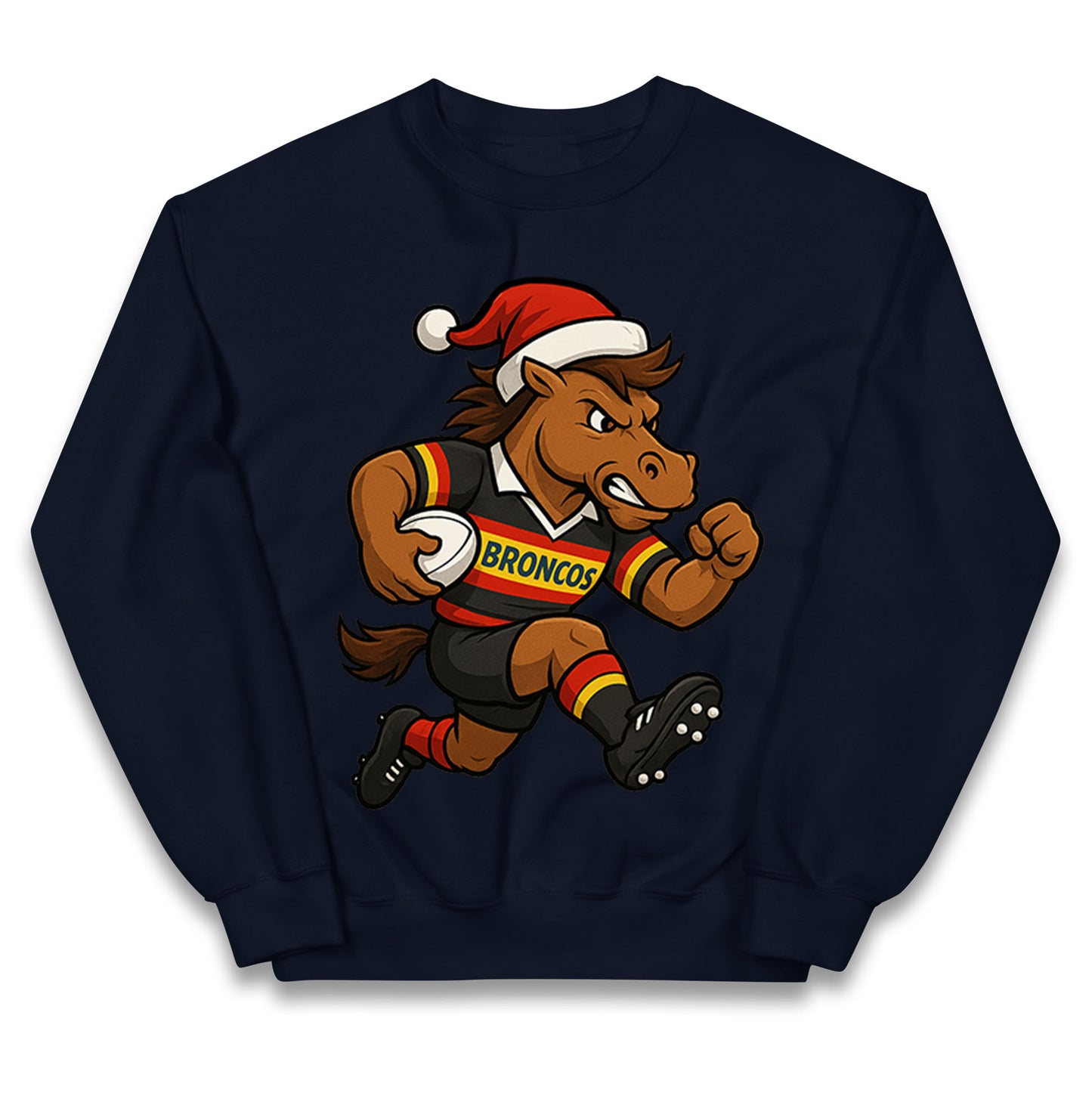London Broncos Christmas Kids Jumper