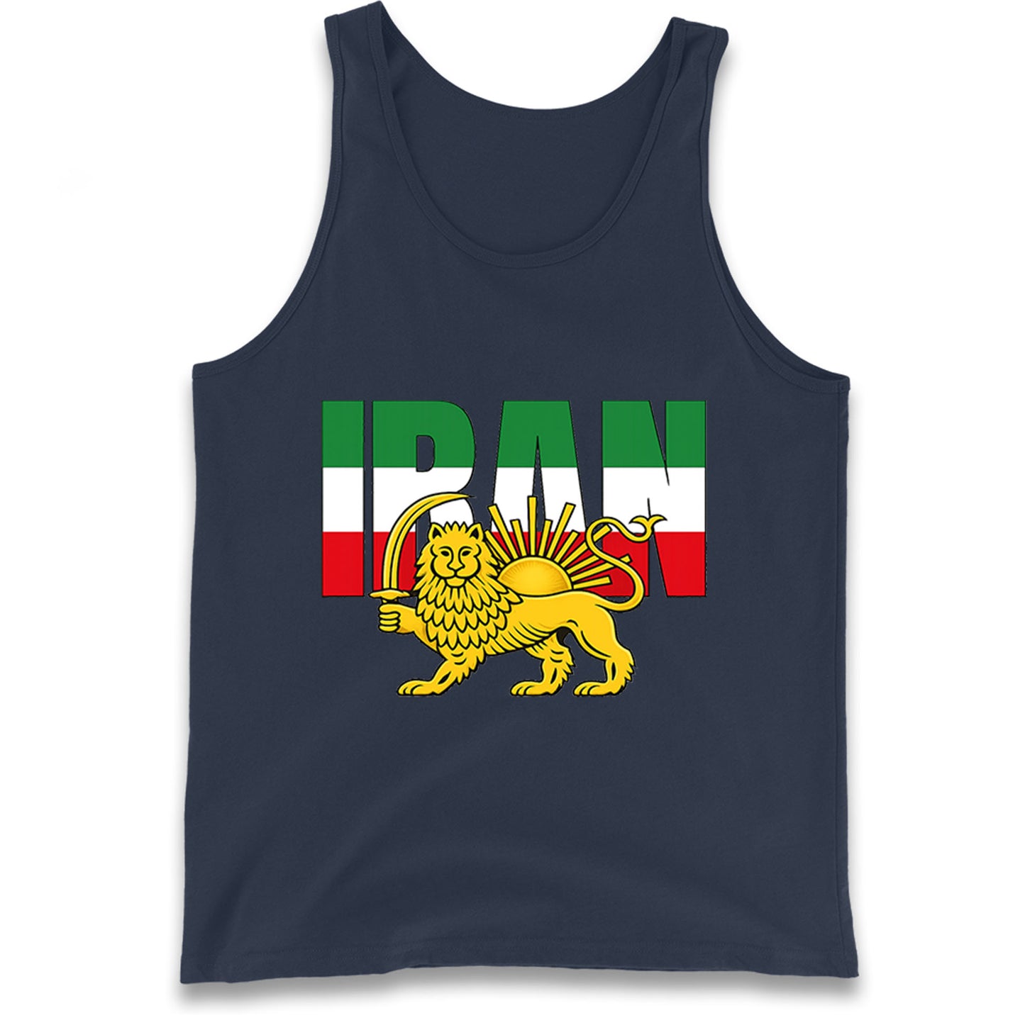 Iran Flag Tank Top