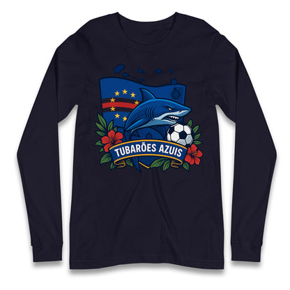 Cape Verde Football Longsleeve T Shirt